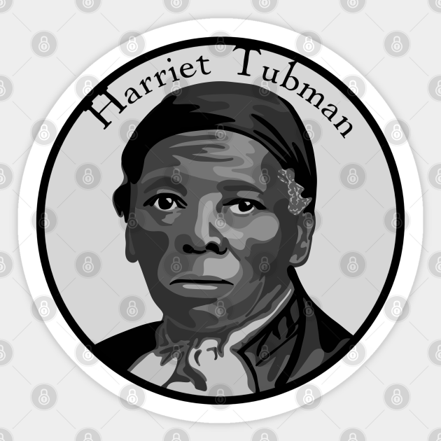 Harriet Tubman Portrait Harriet Tubman Sticker Teepublic 0178